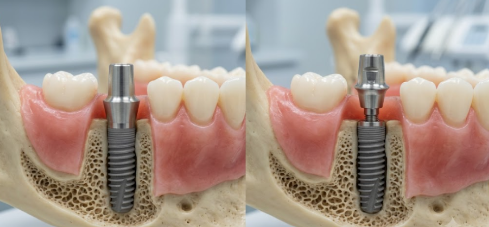  one-piece vs two-piece implant 