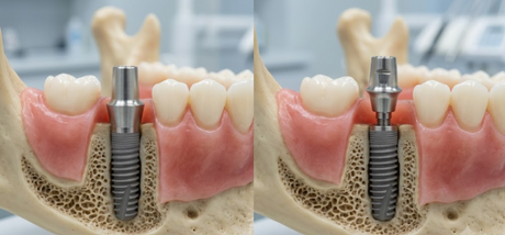  one-piece vs two-piece implant 