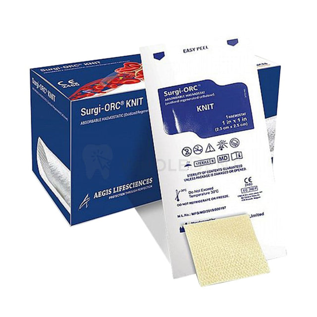 Aegis Lifesciences Surgi-ORC Knit Absorbable Hemostatic Sponge Sponges