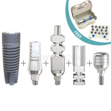  Buy 30 Gdt Cfi Internal Hex Implantation Sets = Get 1 Mini Surgical Kit Special Offer 