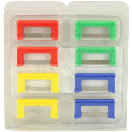  Contacez Assorted Color Coded Ipr Strips Set 