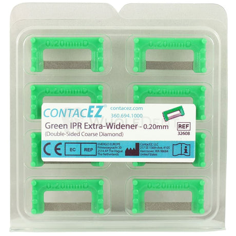 Contacez Extra Widener Green Ipr Strips Set