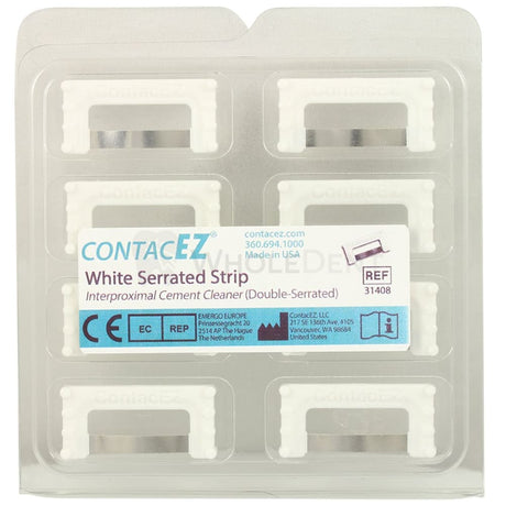  Contacez Gentle Saw Interproximal Cement Cleaner White Strips Set Restorative 
