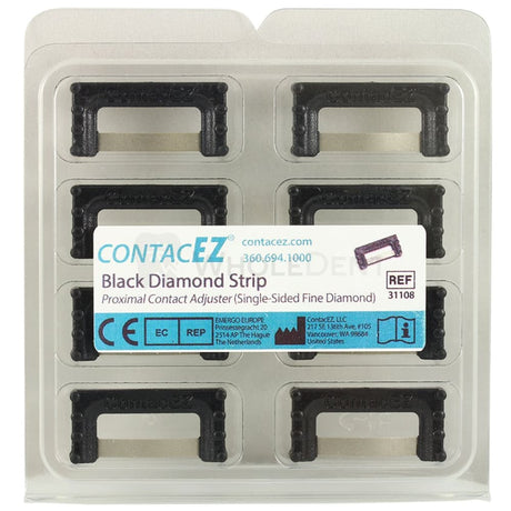 Contacez Ideal Proximal Contact Adjuster Black Strips Set Restorative Strip