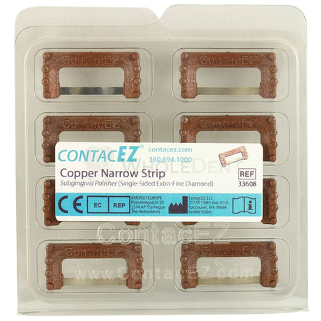  Contacez Narrow Subgingival Polisher Copper Strips Set Strip 