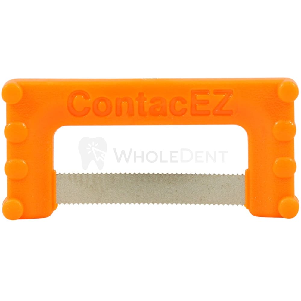 Contacez Proximal Contact Adjuster With Sawtooth Orange Strips Set Restorative Strip