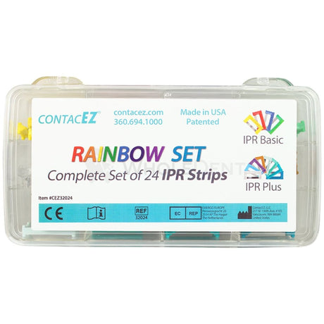  Contacez Rainbow Set Assorted Ipr Strips 