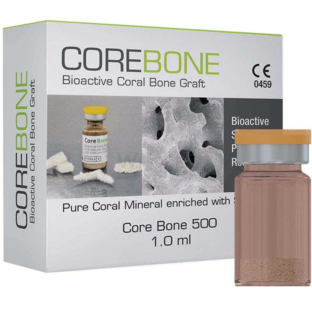 CoreBone Bio Active Coral Bone Graft Material Granules-Bone Graft-WholeDent.com