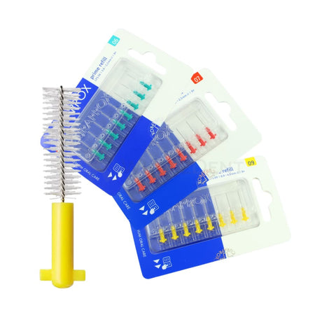 Curaprox CPS Prime Interdental Brushes Refill 8pcs -Multiple Sizes Interdental Brushes 