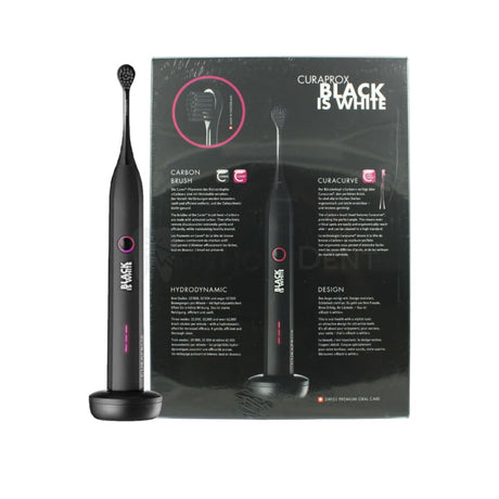  Curaprox Hydrosonic Black Is White Electric Toothbrush - Toothbrush 
