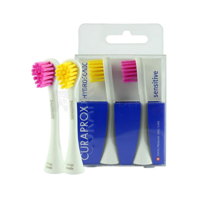 Curaprox Sensitive Curaprox Hydrosonic Sensitive Brush Head - 2pcs – WholeDent