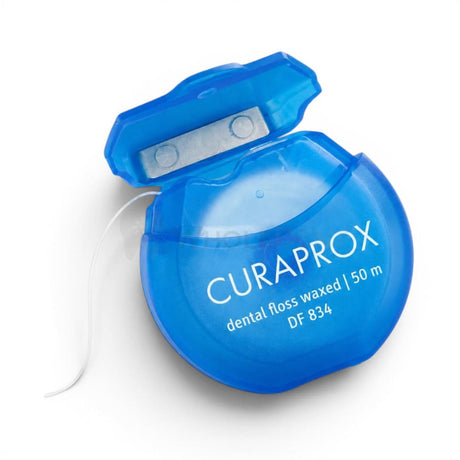  Curaprox Waxed 50m Dental Floss DF 834 - Curaprox Waxed Dental Floss 