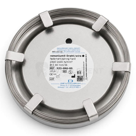  Denaturum Remanium® Laboratory Coil Round Wire ø0.90mm-10m - Orthodontic Wire 