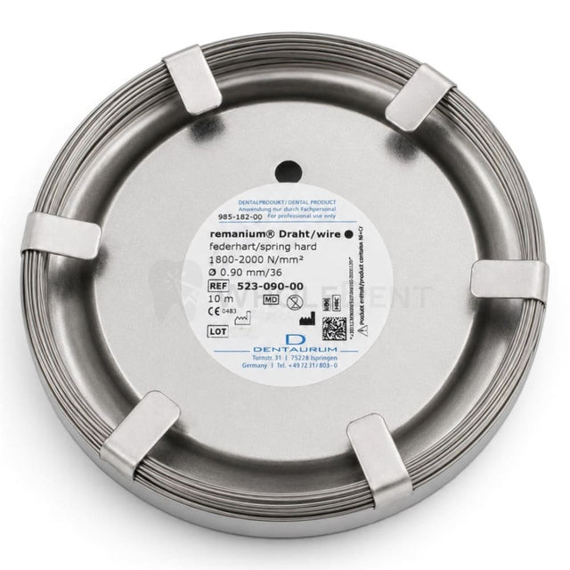Denaturum Remanium® Laboratory Coil Round Wire ø0.90mm-10m - Orthodontic Wire