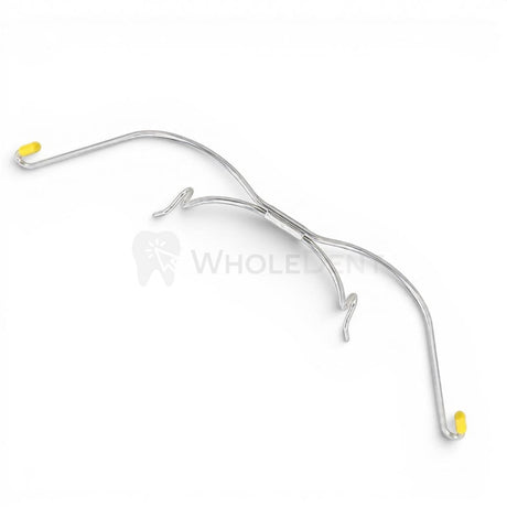  Dentaurum Medium Facebow With Stop Loops Yellow - Size 1 - Facebow 