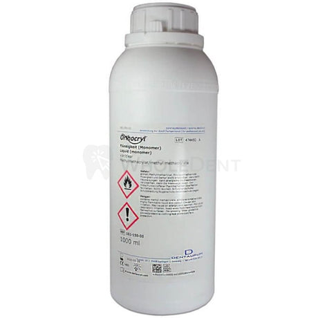  Dentaurum Orthocryl Clear Acryl Liquid 1000Ml 