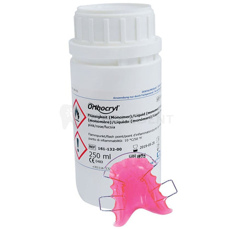  Dentaurum Orthocryl Pink Acryl Liquid 250Ml 