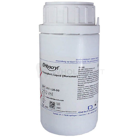  Dentaurum Orthocryl Yellow Acryl Liquid 250Ml 