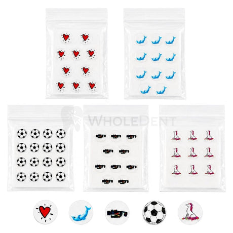  Dentaurum Orthodontic Decals For Orthocryl® Acrylic Appliances - Orthodontic Decals 