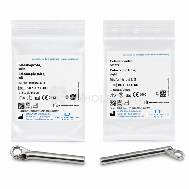 Dentaurum Orthodontic Herbst I/II Telescopic Tube - Herbst I Set