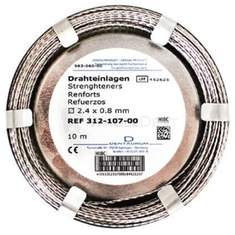  Dentaurum Strengtheners Twisted Flat Roll 