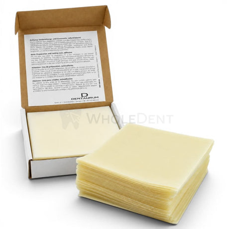  Dentaurum Transparent Preparation Wax Adhesive 32 Sheets - Wax Sheets 