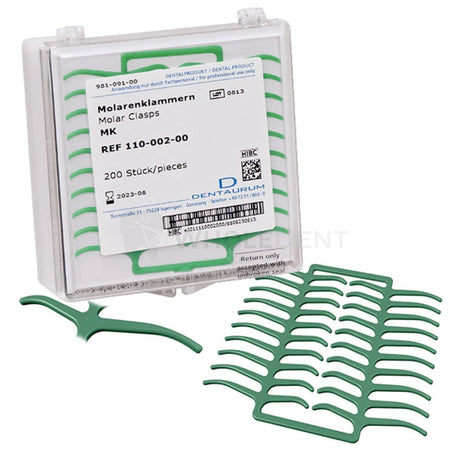  Dentaurum Wax Molar Clasps 
