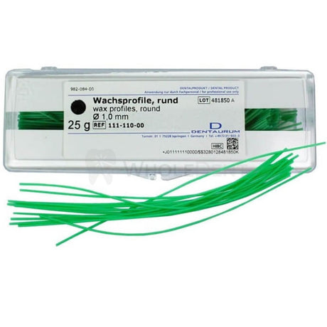  Dentaurum Wax Round Sticks Ø1.0Mm Orthodontic 