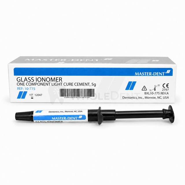 Dentonics Master-Dent Glass-Ionomer Cement Syringe - Glass-Ionomer Cement
