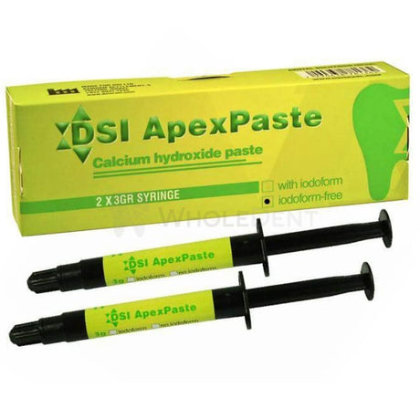 DSI ApexPaste Calcium Hydroxide Non Iodoform Paste-Root Canal Paste-WholeDent.com 