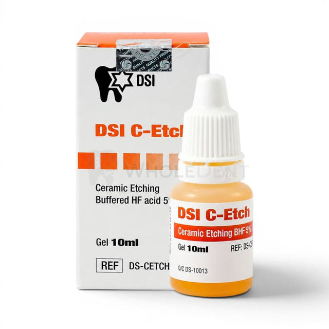 DSI C-Etch Ceramic Etching BHF Acid 5% 10ml - Adhesive