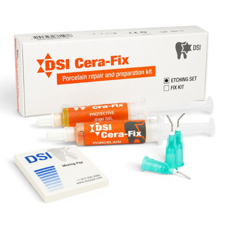  DSI Cera-Fix Porcelain Repair And Preparation Basic Kit - Porcelain Repair 