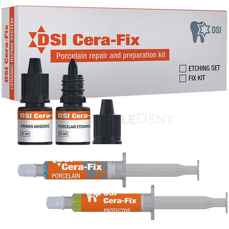 DSI Cera-Fix Porcelain Repair And Preparation Kit-Porcelain Repair-WholeDent.com