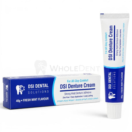  DSI Denture Cream Denture Adhesive Mint 40g - Denture Reline 