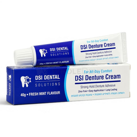  DSI Denture Cream Denture Adhesive Mint 40g - Denture Reline 