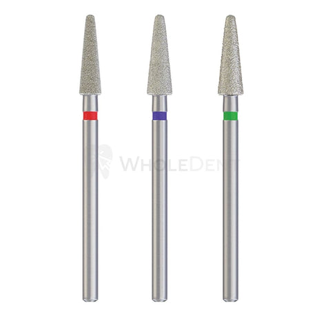 DSI FG Diamond Burs High Speed Cone Domical Head Handpiece-FG Diamond Burs-WholeDent.com