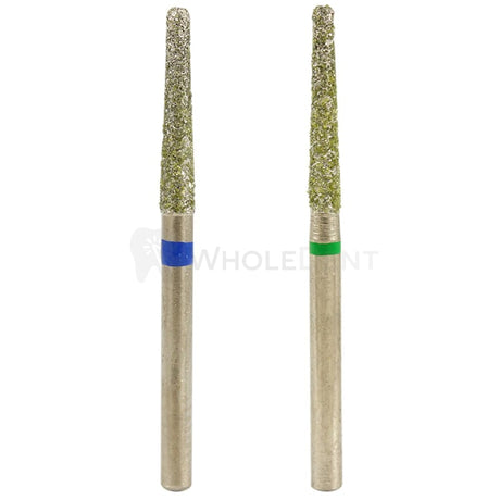 DSI FG Diamond Burs High Speed Long Cone Domical Head Handpiece-FG Diamond Burs-WholeDent.com