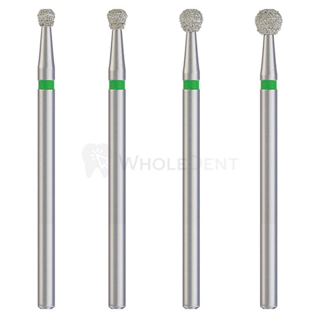 DSI FG Diamond Burs High Speed Long Round Ball Head Handpiece-FG Diamond Burs-WholeDent.com