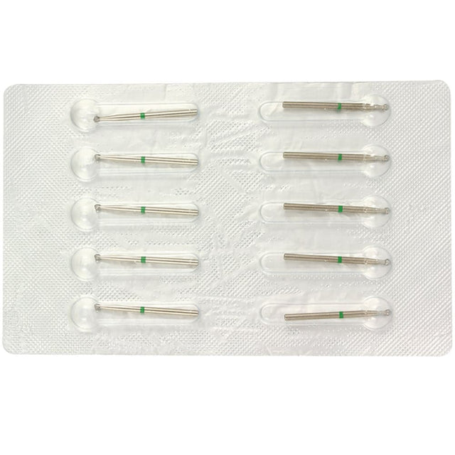 DSI FG Diamond Burs High Speed Long Round Ball Head Handpiece-FG Diamond Burs-WholeDent.com