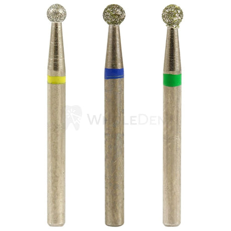 DSI FG Diamond Burs High Speed Round Ball Head Handpiece-FG Diamond Burs-WholeDent.com