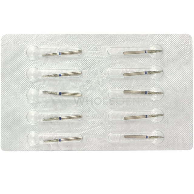 DSI FG Diamond Burs High Speed Thin Needle Cone Head Handpiece-FG Diamond Burs-WholeDent.com