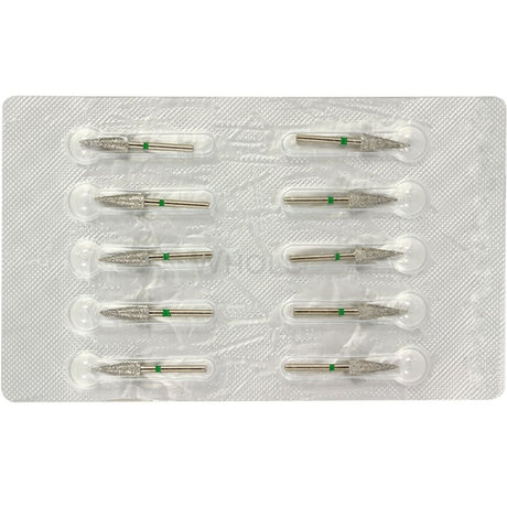 DSI FG Diamond Burs High Speed X-Mas Tree Cone Head Handpiece-FG Diamond Burs-WholeDent.com