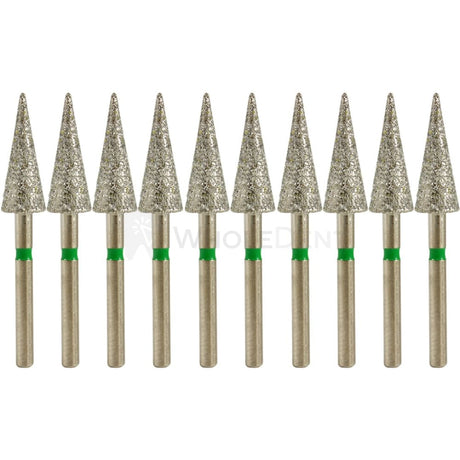 DSI FG Diamond Burs High Speed X-Mas Tree Cone Head Handpiece-FG Diamond Burs-WholeDent.com