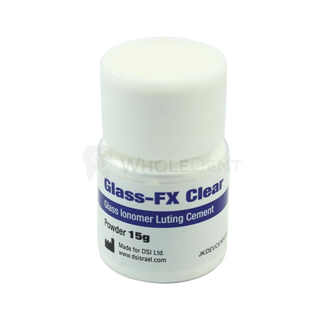  DSI Glass FX Clear Ionomer Permanent Cement 
