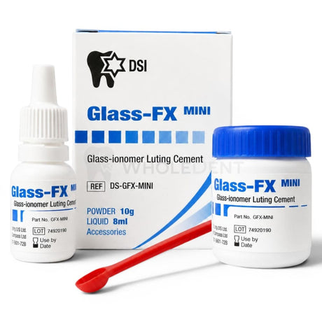  DSI Glass FX Ionomer Permanent Cement - Mini Set - Permanent Cement 