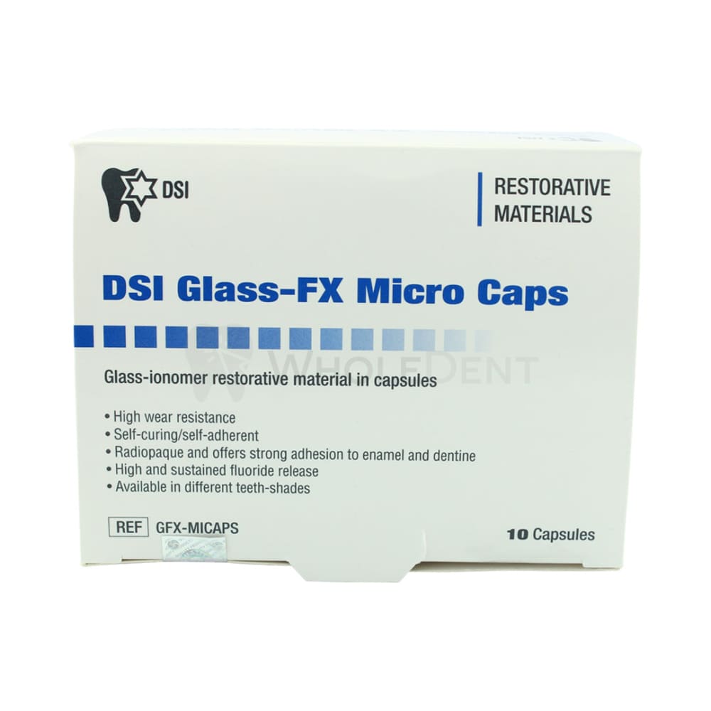 Dsi Glass Fx Micro Caps Capsules Permanent Cement
