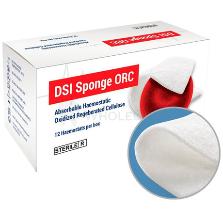 DSI Non-Woven Absorbable Hemostatic Sponge-Sponges-WholeDent.com