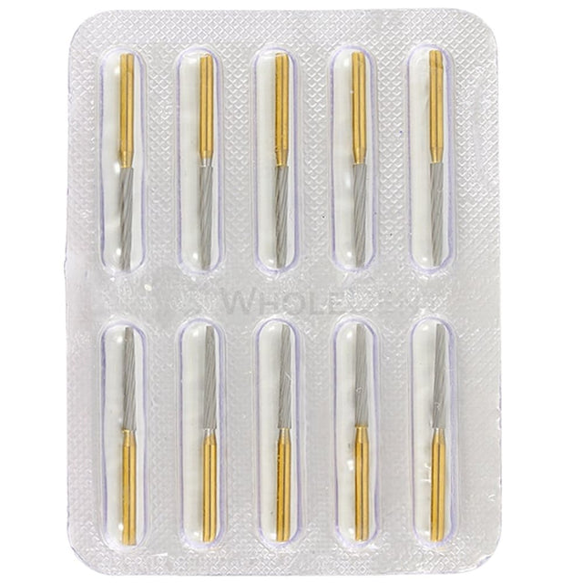 DSI Orthodontic Debonding Finish FG 7174 Flat End Tapper Carbide Burs Bits-Carbide Burs-WholeDent.com