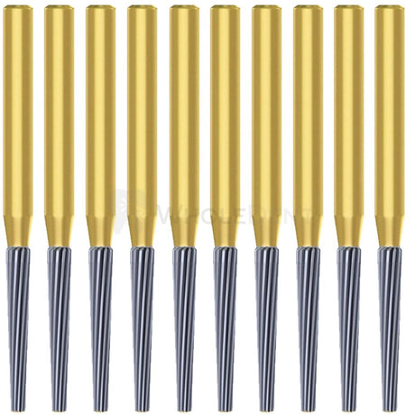  Dsi Orthodontic Debonding Finish Fg 7204 Taper Carbide Burs Bits Bur 