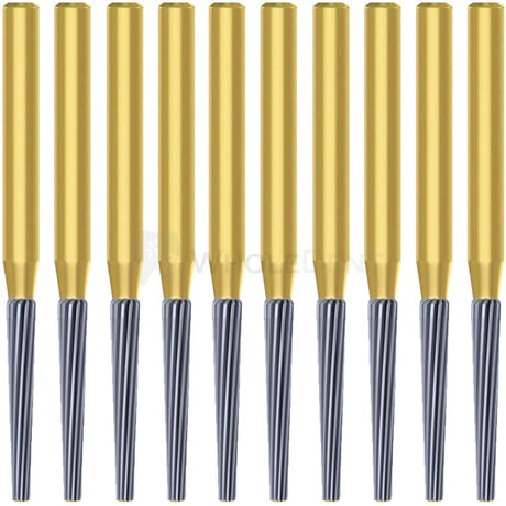  Dsi Orthodontic Debonding Finish Fg 7206 Flute Taper Carbide Burs Bits Bur 